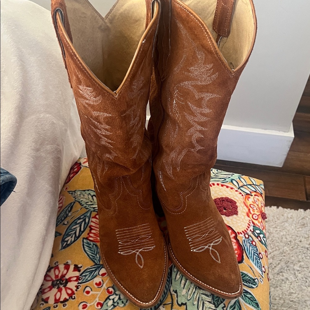Brown Western Cowboy Boots